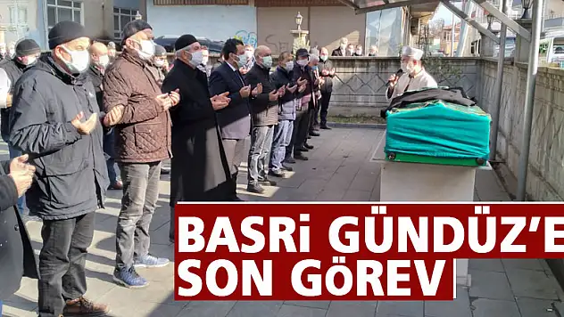 Basri Gündüz'e son görev