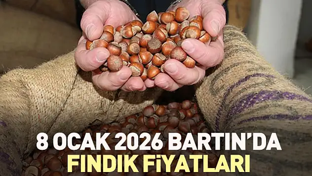 8 Ocak 2026 Bartın'da Fındık Fiyatları 263–275 TL Aralığında
