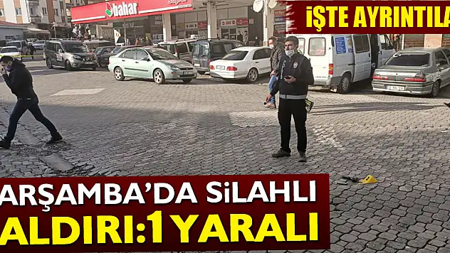 Silahlı saldırı:1 yaralı
