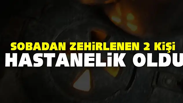 Samsun'da sobadan zehirlenen 2 kişi hastanelik oldu