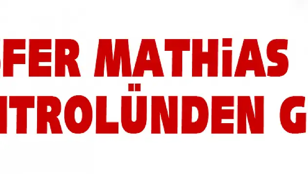 Samsunspor'un yeni transferi Mathias sağlık kontrolünden geçti