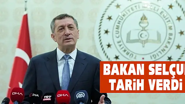 Bakan Selçuk: '15 Şubat'tan itibaren sizleri okullarda görmek, okullarda karşılamak istiyoruz'