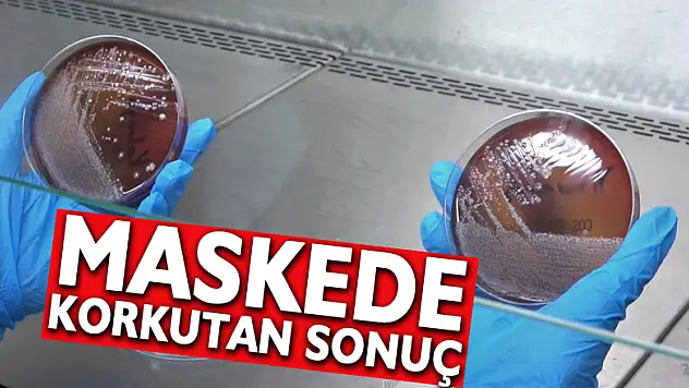 Yıkanan veya kolonya sıkılan maskede korkutan sonuç