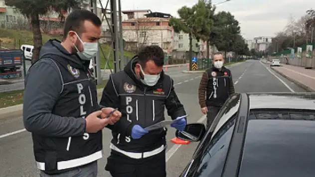 Samsun'da sokağa çıkma kısıtlamasıyla ilgili uygulama düzenlendi