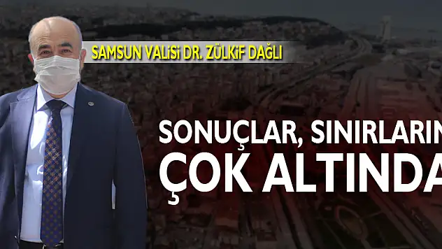 Vali Dağlı: 'Samsun'da hava kalitesi ölçüm sonuçları uluslararası sınırların çok altında'