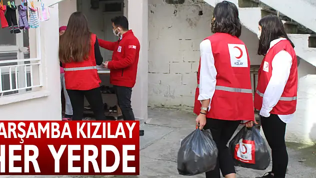 Çarşamba Kızılay Her Yerde!