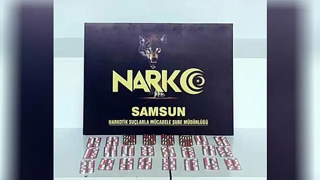 Uyuşturucu hapla yakalanan şahıs gözaltına alındı