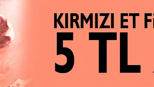 Kırmızı et fiyatlarına 5 TL zam