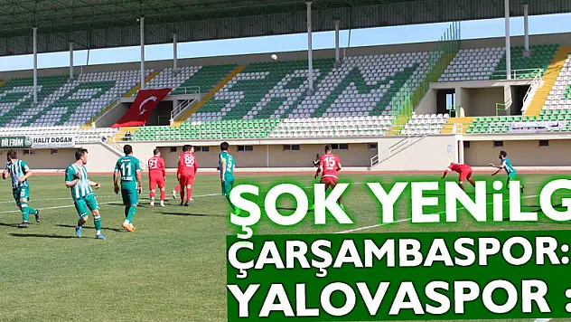 ŞOK YENİLGİ : 1-2