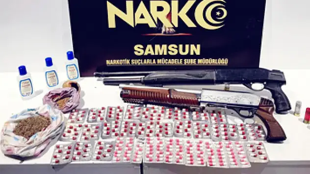 Samsun'da uyuşturucu operasyonu: 7 gözaltı