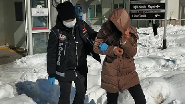 25 yaşındaki kadın satışa hazır uyuşturucu haplarla yakalandı