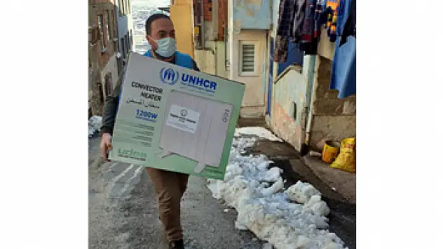 Samsun'da 250 aileye kışlık yardımı