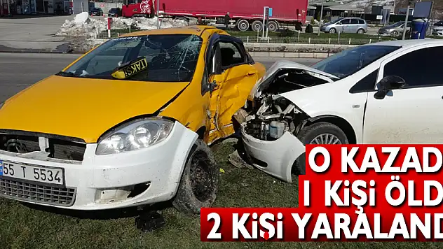 Güvenlik kamerası tarafından kaydedilen kazada 1 kişi öldü, 2 kişi yaralandı