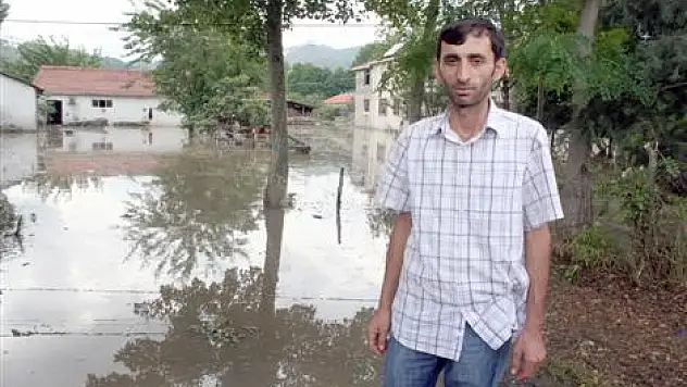 Evleri Sel Suları Basan Köylüler Tepkili.