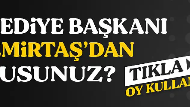 İlkadım Belediye Başkanı Necattin Demirtaş'tan Memnun musunuz?