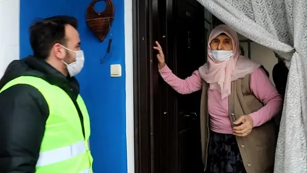 88 yaşındaki kadının duası vefa ekibini duygulandırdı