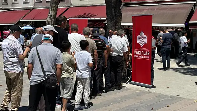 81 ilde vakıf camilerinde aşure ikramı