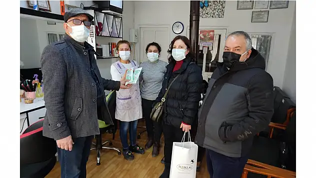 Esnaf odasından berber ve kuaföre denetim