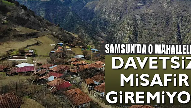 Türkiye korona birincisi Samsun'un vakasız mahalleri: Davetsiz misafir giremiyor