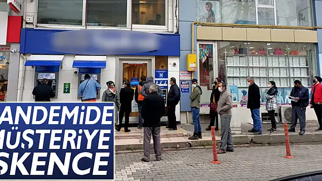 PANDEMİDE MÜŞTERİYE İSKENCE