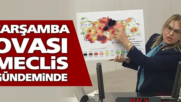 Çarşamba Ovası Meclis gündeminde...