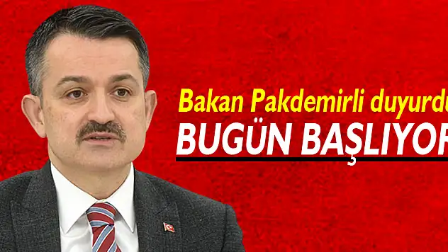 Bakan Pakdemirli duyurdu, su ürünleri yetiştiricilerine destek ödemesi bugün başlıyor