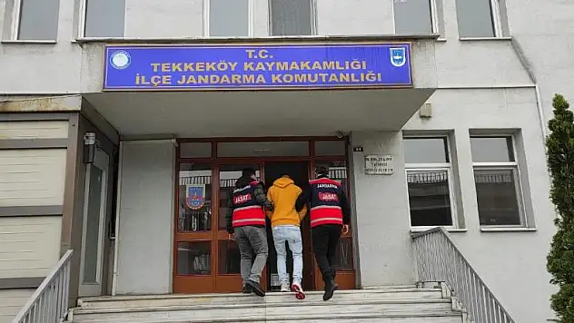 Hırsızlık şüphelisi jandarma takibinden kaçamadı 