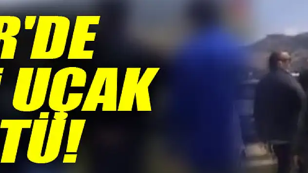 İzmir'de askeri uçak düştü! 2 pilotumuz sağ olarak kurtarıldı