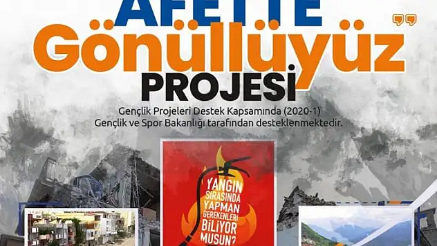 OMÜ'den 'Farklıklarımızla Afette Gönüllüyüz Projesi'ne destek