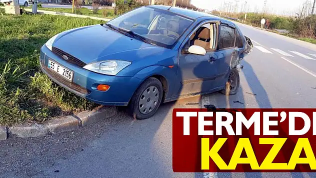 Samsun'da trafik kazası: 6 yaralı