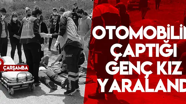 OTOMOBİL YAYAYA ÇARPTI: 1 YARALI