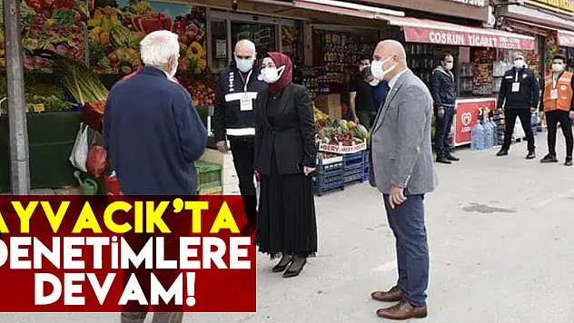 Ayvacık'ta denetimlere devam!