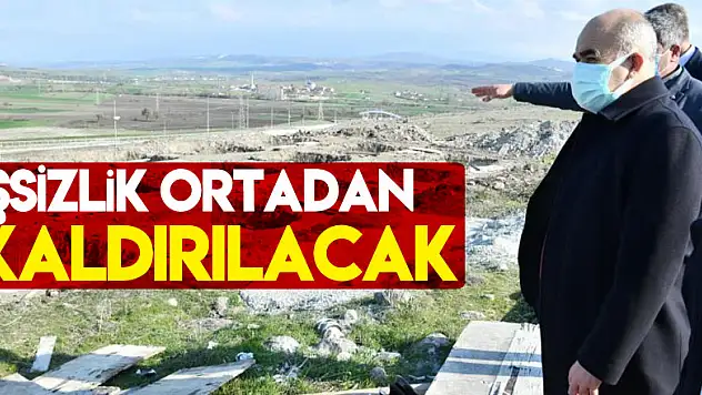 İşsizlik ortadan kaldırılacak