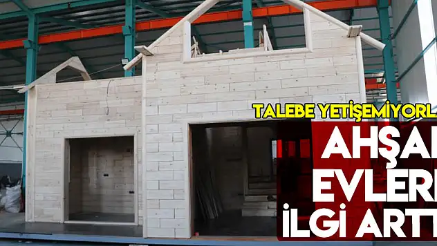 Kovid-19 ahşap evlere olan ilgiyi arttırdı, talebe yetişemiyorlar