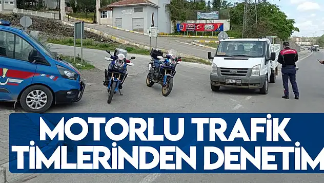 Motorlu Trafik Timlerinden denetim