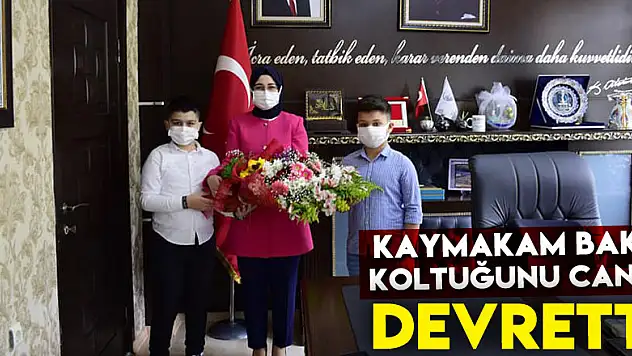 KAYMAKAM BAKA, KOLTUĞUNU CAN'A DEVRETTİ