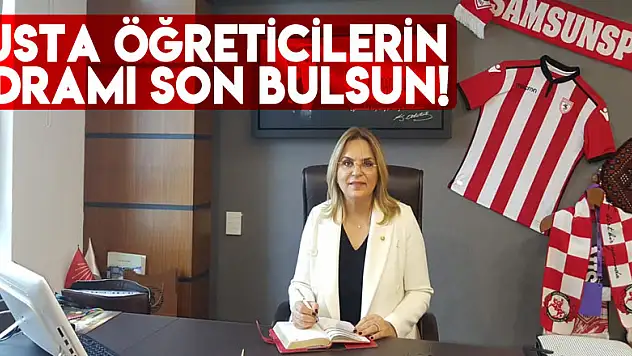 Usta öğreticilerin dramı son bulsun!