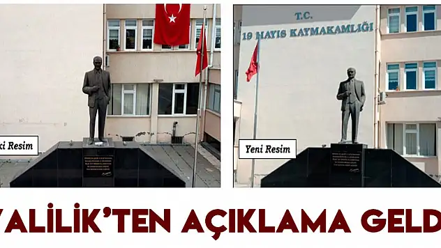 Valilik'ten açıklama geldi!