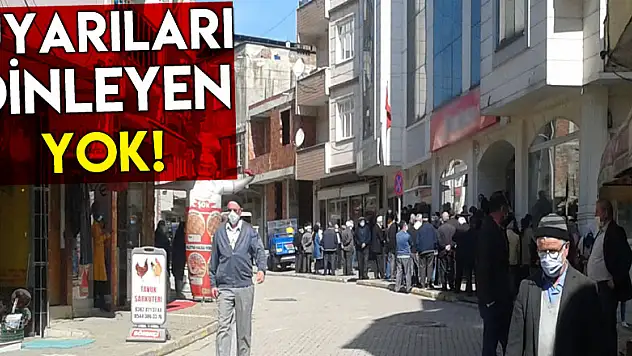 UYARILARI DİNLEYEN YOK!