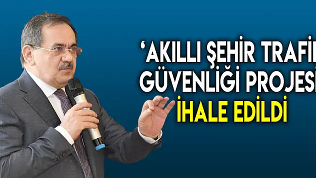 Samsun'da 'Akıllı Şehir Trafik Güvenliği Projesi' ihale edildi