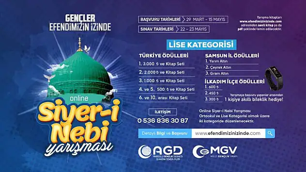'Siyer-i Nebi Yarışması' online olarak yapılacak