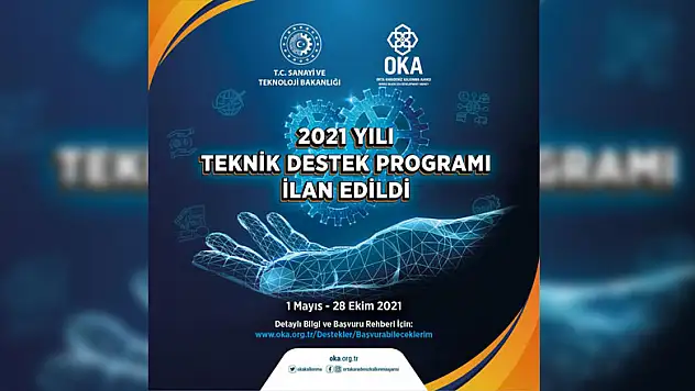 OKA '2021 Yılı Teknik Destek Programı'nı ilan etti: 50 bin TL destek
