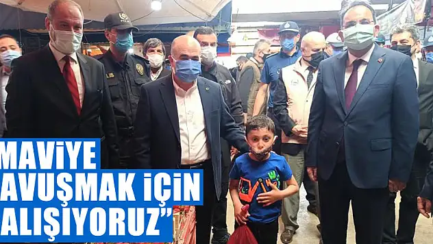 Vali Dağlı: 'Maviye kavuşmak için çalışıyoruz'