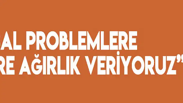 Batuk: 'Toplumsal problemlere değinen projelere ağırlık veriyoruz'