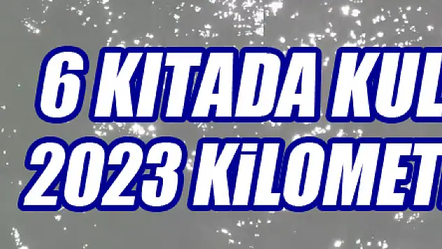 Cumhuriyet'in 100. yılı için 6 kıtada kulaç atarak 2023 kilometre yüzecek