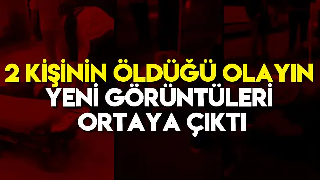 Samsun'daki 2 kişinin öldüğü olayın yeni görüntüleri ortaya çıktı
