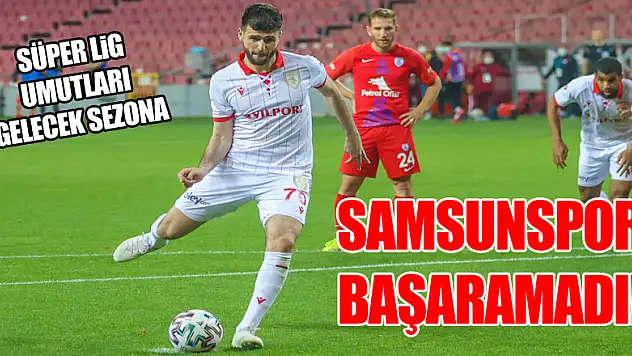 Samsunspor: 2 - Altınordu: 2