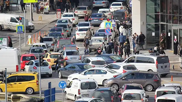 Samsun'da taşıt sayısı bir yılda 21 bin 181 adet arttı