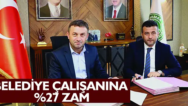 Belediye Çalışanına %27 Zam