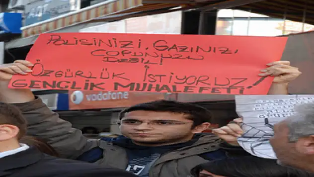 KESK ve öğrencilerin soruşturma protestosu